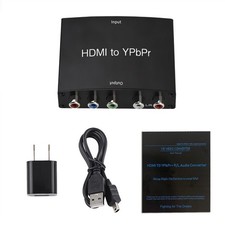 HDMI to Component Converter, HDMI to YPbPr Adapter Support 1080P/720p , VCD, ...