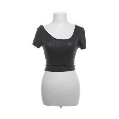Zenana Outfitters, Crop Top, Größe: S, Grau, Einfarbig, Damen #6RC