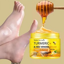 Turmeric and Bee Venom Anti-Drying Crack Foot Cream Hand Feet Repair Skin Cream