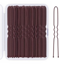 2.8 Inch U Shaped Hair Pins for Women Girls, Long Hair Pin Bobby Pin for Secu...