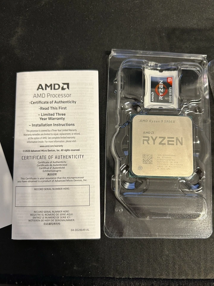 AMD Ryzen 9 5900X Processore per PC (4,8GHz, 12 Core, Socket AM4) Box - Immagine 2 di 4