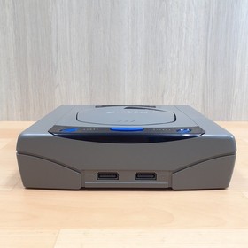 Sega Saturn Japanese Gray console with 5 Games & Controller DAYTONA USA tested