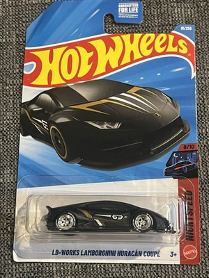 #ad Hot Wheels LB Works Lamborghini Huracan Coupe Black 91 250 $20.00