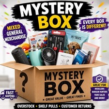 Overstock Liquidation Mystery Box  General Merchandise
