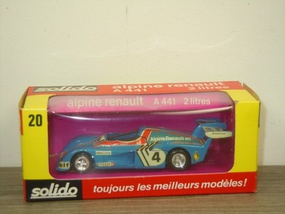 Alpine Renault A441 2Litres - Solido 20 France - 1:43 in Box *73276