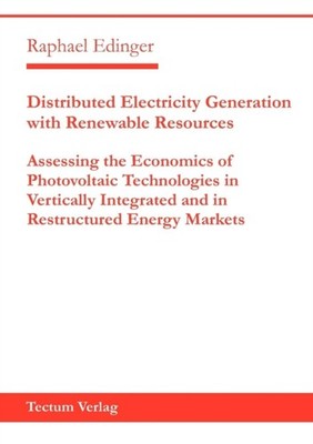Edinger - Distributed Electricity Generation with Renewable Resources  - X555z