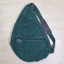 Zaino borsa a tracolla AMERIBAG schiena sana nylon verde made in USA
