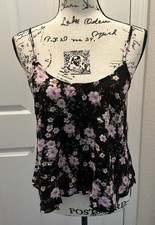 American Eagle Floral Spaghetti Strap Top Size XS NWT
