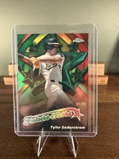 2025 Topps Chrome TYLER SODERSTROM #FS-19 Future Stars Green /99 Athletics