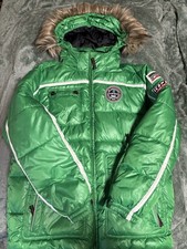 Icepeak Winterjacke Kinderjacke Grün Gr 152 Skijacke Schneejacke