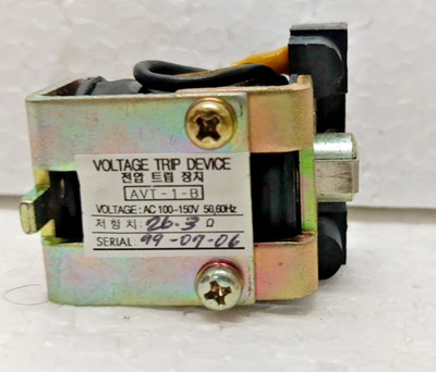 Terasaki AVT-1-B Voltage Trip Device AC 100-150 V 50/60 Hz  26.3Ω