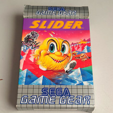 SEGA Slider Game Sega Game Gear Original Game includes Box and Instruction Book