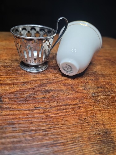 Antike Sterling Silber Demitasse Espresso Lenox Tasse. - Bild 9 von 11