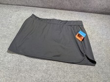 Columbia Woman Black Skort JupeShort XXL Active Fit Omni Shade Sandy Creek Stret