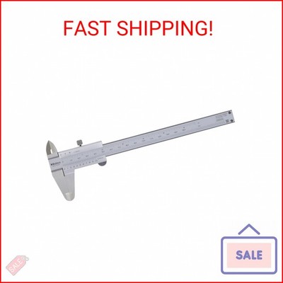 Mitutoyo 530-101 Vernier Calipers, Stainless Steel, for Inside, Outside, Depth a