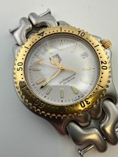 TAG HEUER S/el S95.806K Date white Dial Quartz Men's Watch_982988