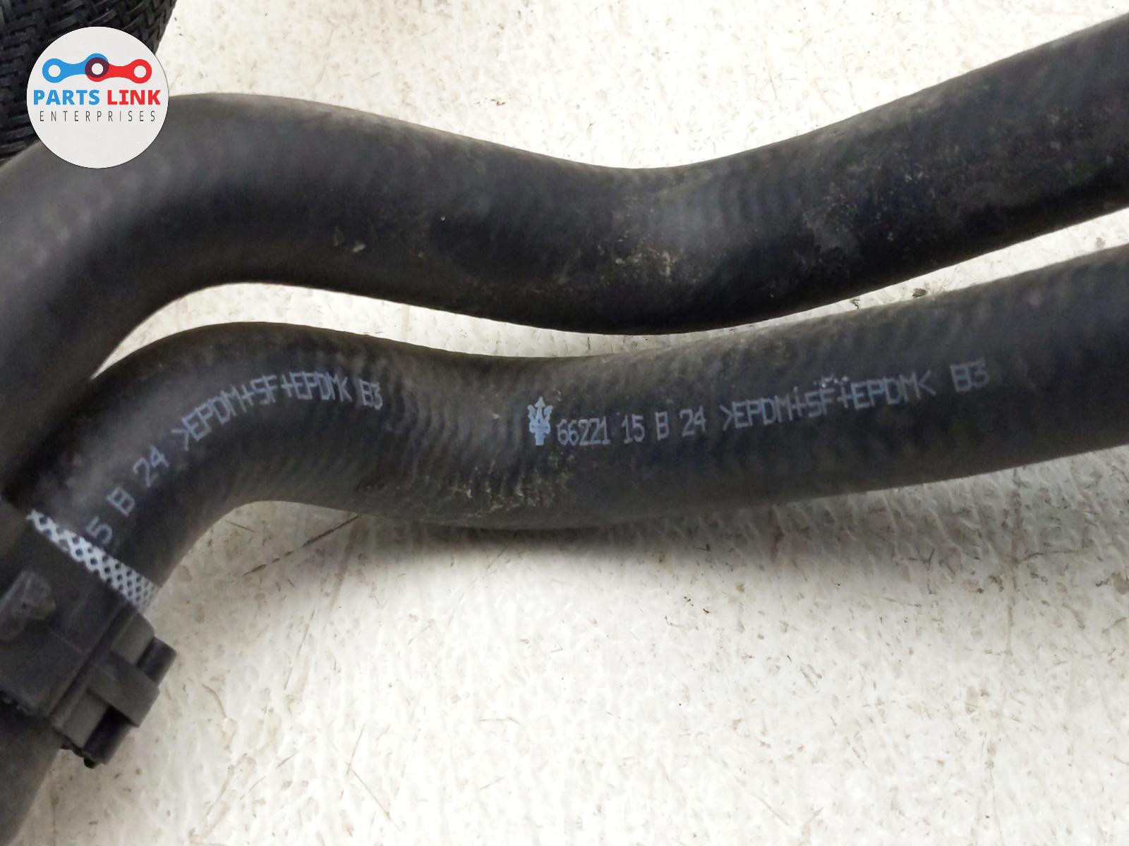 2014-2020 MASERATI GHIBLI ENGINE RADIATOR WATER COOLANT LINE HOSE PIPE TUBE SET