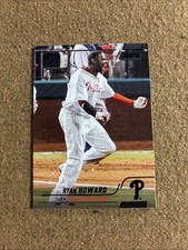 2022 Topps Stadium Club Ryan Howard #28 Black Parallel Phillies