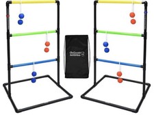 GoSports Ladder Toss Ladder Ball Game Set with Bolas  Carrying Bag