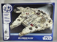4D Build, Star Wars Millennium Falcon 3D Model Kit 223 Pcs  Brand New G39
