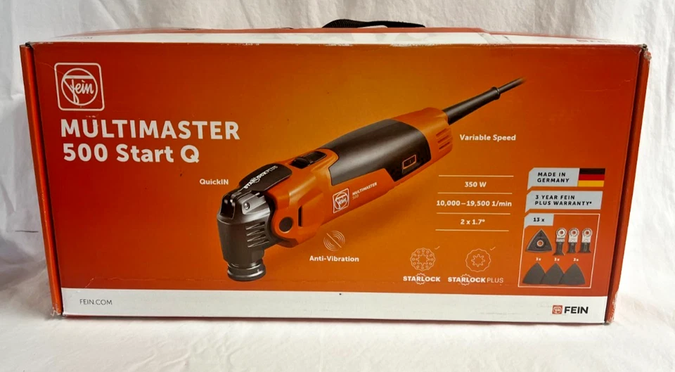 Fein Multimaster 500 Start Q Oscillating Multi-Tool (New In Retail Box) - Image 1 of 2