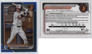 2024 Bowman Draft Chrome Blue Refractor /150 Ethan Anderson #BDC-79