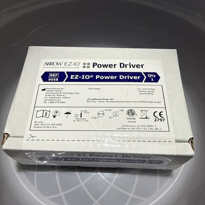 Teleflex Arrow EZ-IO Power Driver Drill 9058 Brand New in Box Sealed