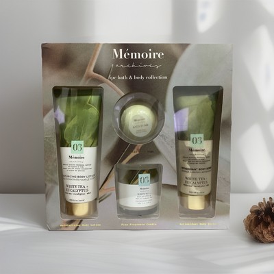 Memoire Archives 4pc Bath & Body Collection NEW AS PICTURED!