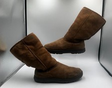 UGG Classic Tall Suede Boots Women's Chestnut Brown Lined Hiking Outdoor - 8