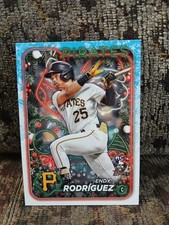 2024 Topps Holiday Baseball Endy Rodriguez #H9 RC Pittsburgh Pirates