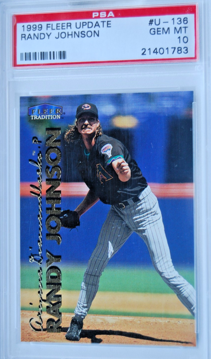 1999 Fleer Update Randy Johnson #U-136 card