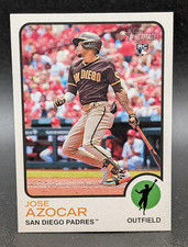 2022 Topps Heritage High Number #535 Jose Azocar RC San Diego Padres