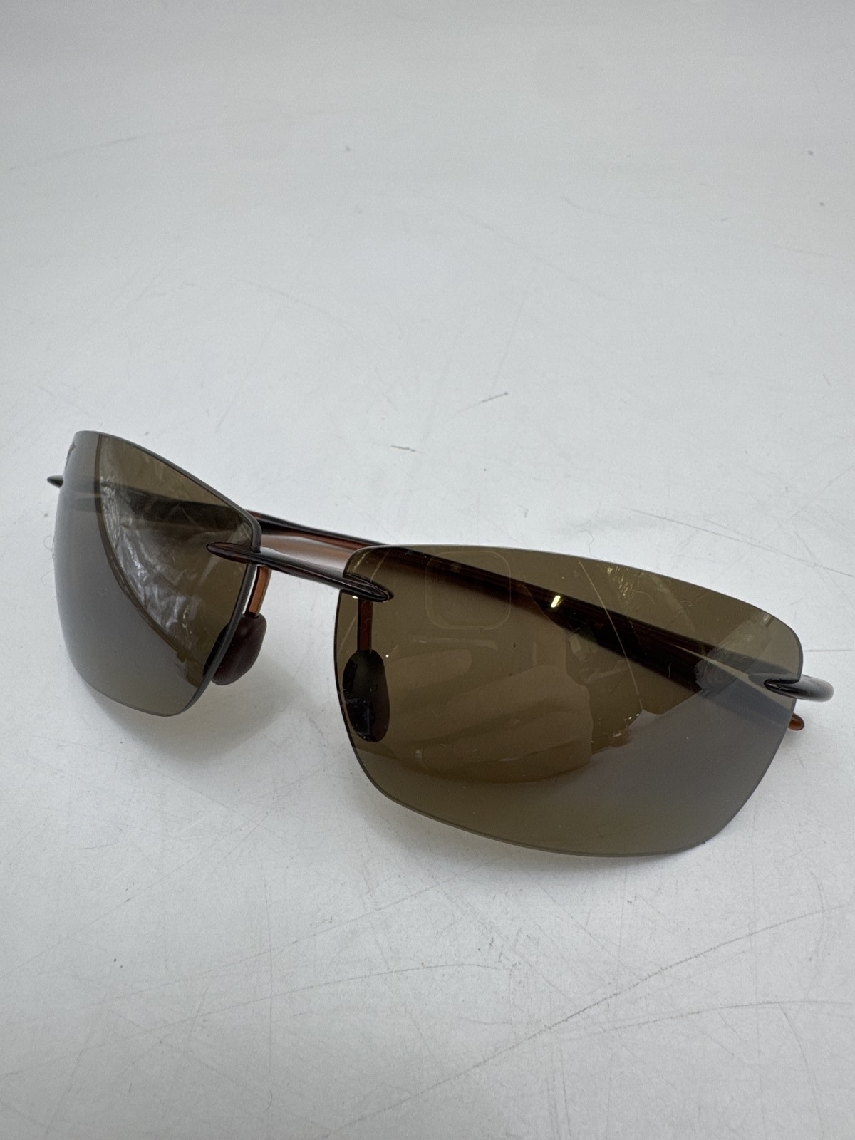 Maui Jim Lighthouse Rectangular Sunglasses Rootbe… - image 4