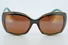 Maui Jim Orchid 735-10P Sunglasses Full Rim Tortoise Polarized Glass 56-19-140