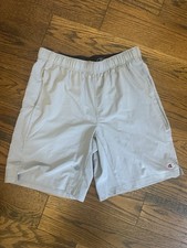 Champion Men Athletic Shorts Gray M Medium With Pockets Great Condition