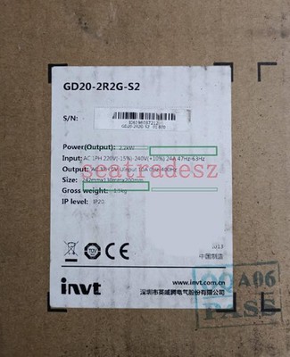 One INVT Inverter GD20-2R2G-S2 220V/2.2KW New