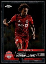 Jahkeele Marshall-Rutty 2023 Topps Chrome MLS #128 Toronto FC Soccer READ