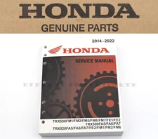 Service Shop Repair Manual TRX 500 520 Foreman Rubicon 2014-2022 OEM Honda #G268