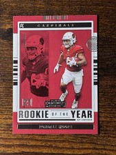 2021 Arizona Cardinals Rondale Moore Panini Contenders ROOKIE OF THE YEAR SP RC