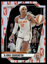 2024-25 Panini Prizm WNBA Logo Prizm DiJonai Carrington Connecticut Sun #118