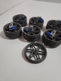 LEGO Star Wars: Clone Turbo Tank (8098) - INCOMPLETE - WHEELS ONLY Lot Of 8