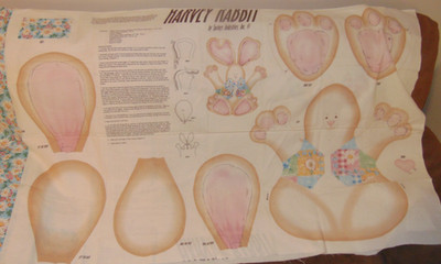 Spring Industries ''Harvey Rabbit'' Cut & Sew Fabric Panel