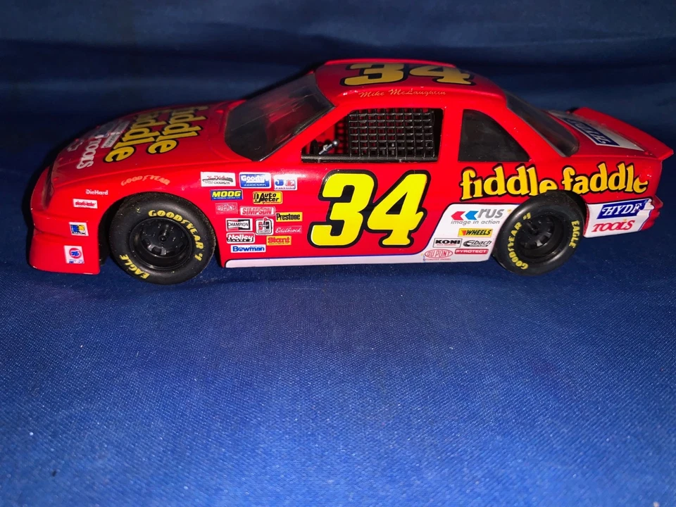NASCAR DIECAST 1:24 Scale #34 Mike McLaughlin Fiddle Faddle 1994 Pontiac No Box - Image 2 of 4