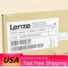 NEW Lenze Inverter 8200 Vector 0.75kW E82EV751K2C200 US STOCK