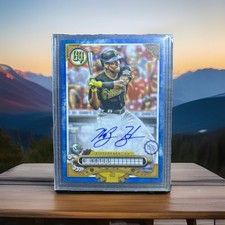 KE’BRYAN HAYES 2022 GYPSY QUEEN - GQ AUTOGRAPHS INDIGO #GQA-KHA - 017/150 AU