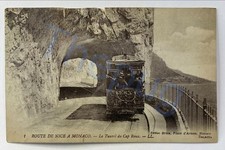 FRANCE ROUTE DE NICE À MONACO TRAM TUNNEL DU...