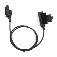 Walkie Talkie Radio Tactical Headset Adapter U94 PTT For Motorola HT1000 Series