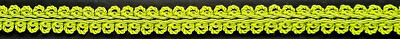 1/2'' Lime Green French Chinese Gimp Braid Fabric Trim 18 Yards Conso L75