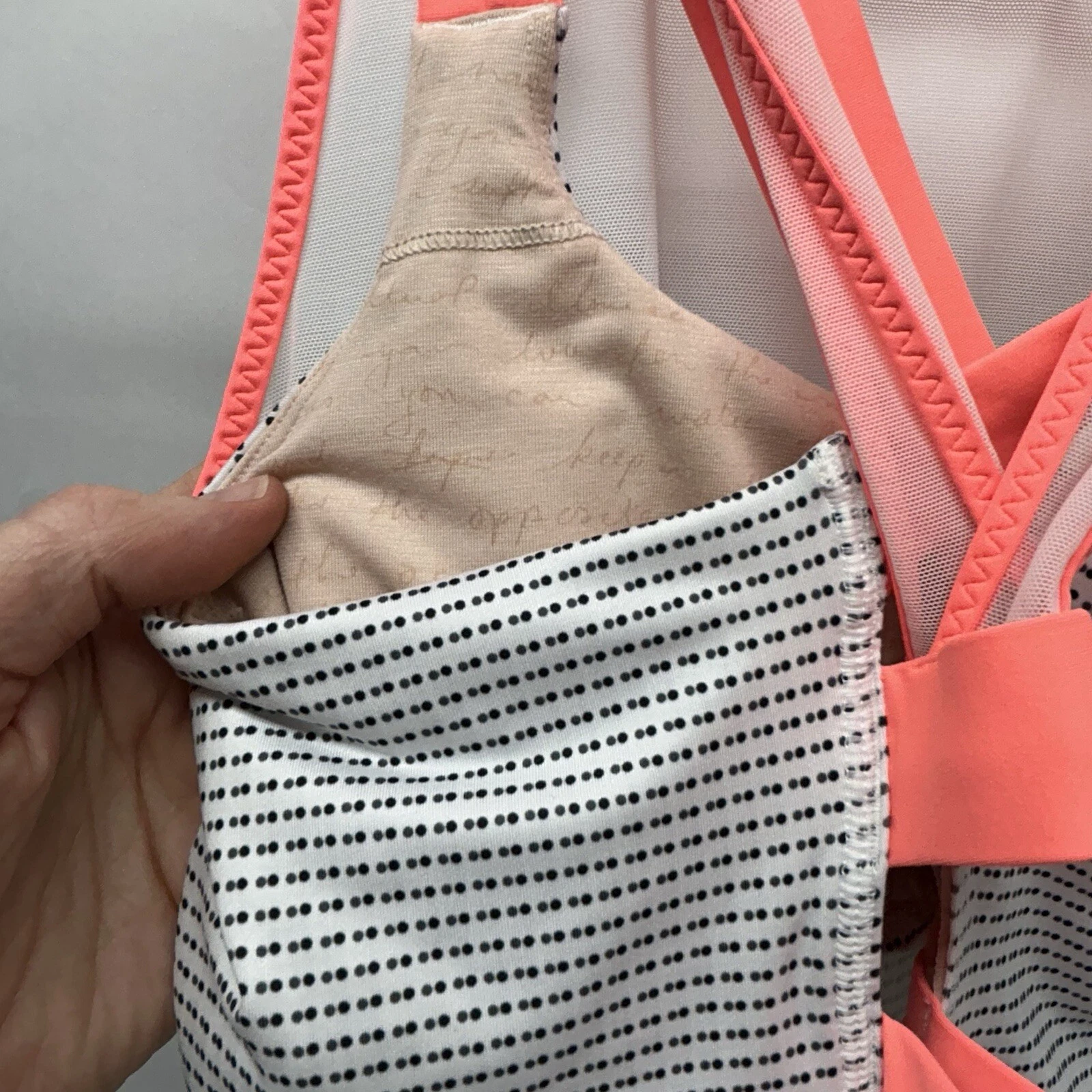 lululemon ready set sweat coral tank-top