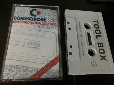 Commodore 64 C64/128 Introductory Audio Tape - Tool Box